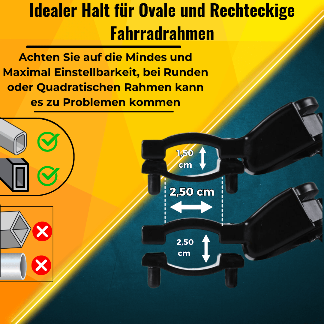 Fahrradständer 24 - 29 Zoll, Höhenverstellbar - Prezisga